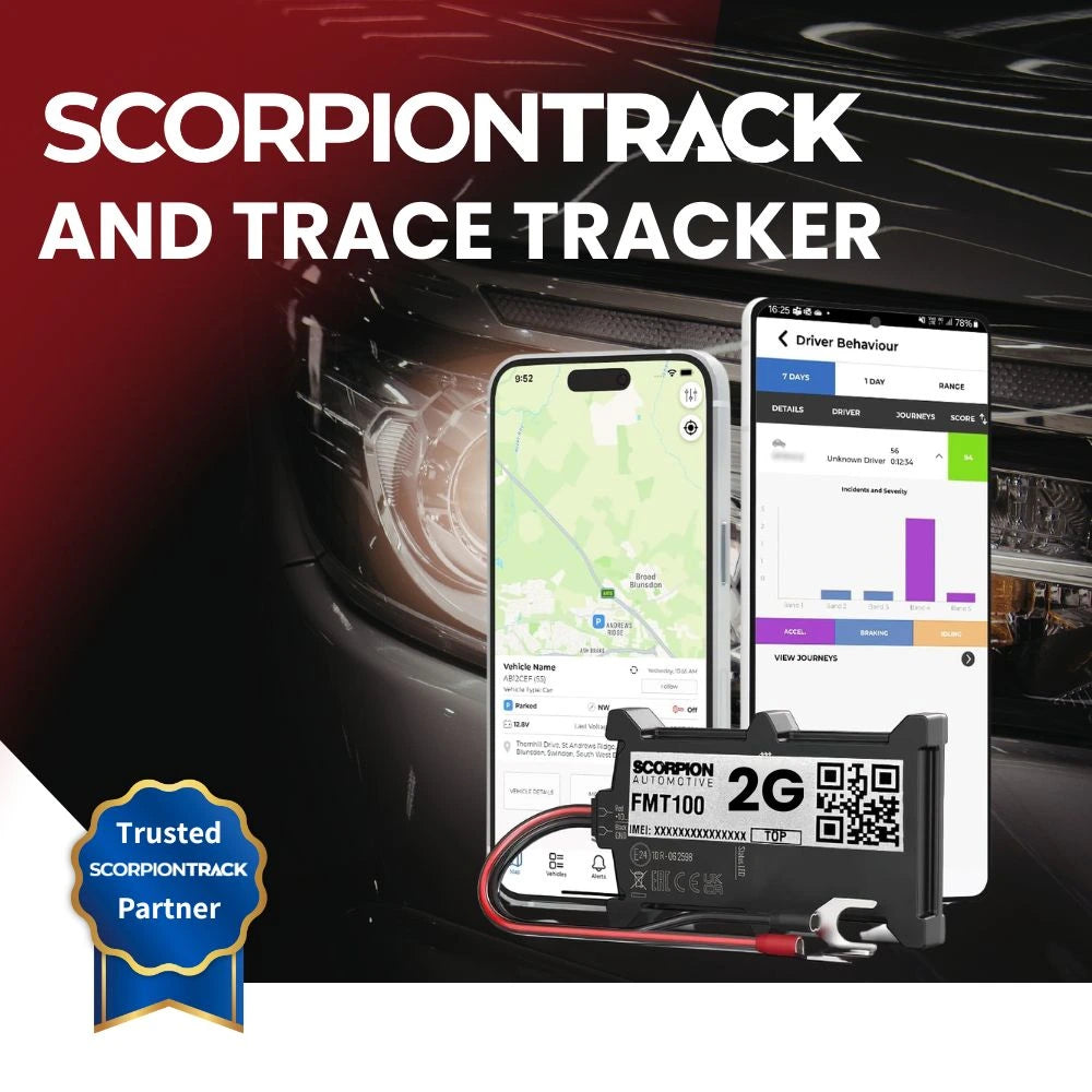 2G ScorpionTrack and Trace 12 Month Subscription Installation