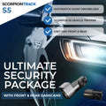 Ultimate Security Package with Front & Rear Dashcams: Autowatch Ghost Immobiliser, Scorpion S5 Vehicle Tracker & GNET ONX (F+R) Dashcam