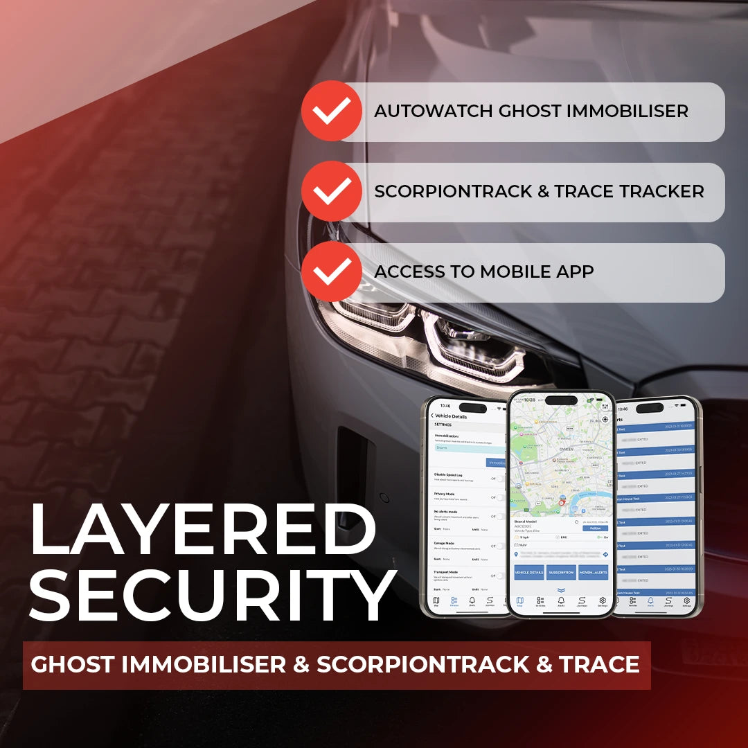 Ghost Immobiliser and ScorpionTrack and Trace