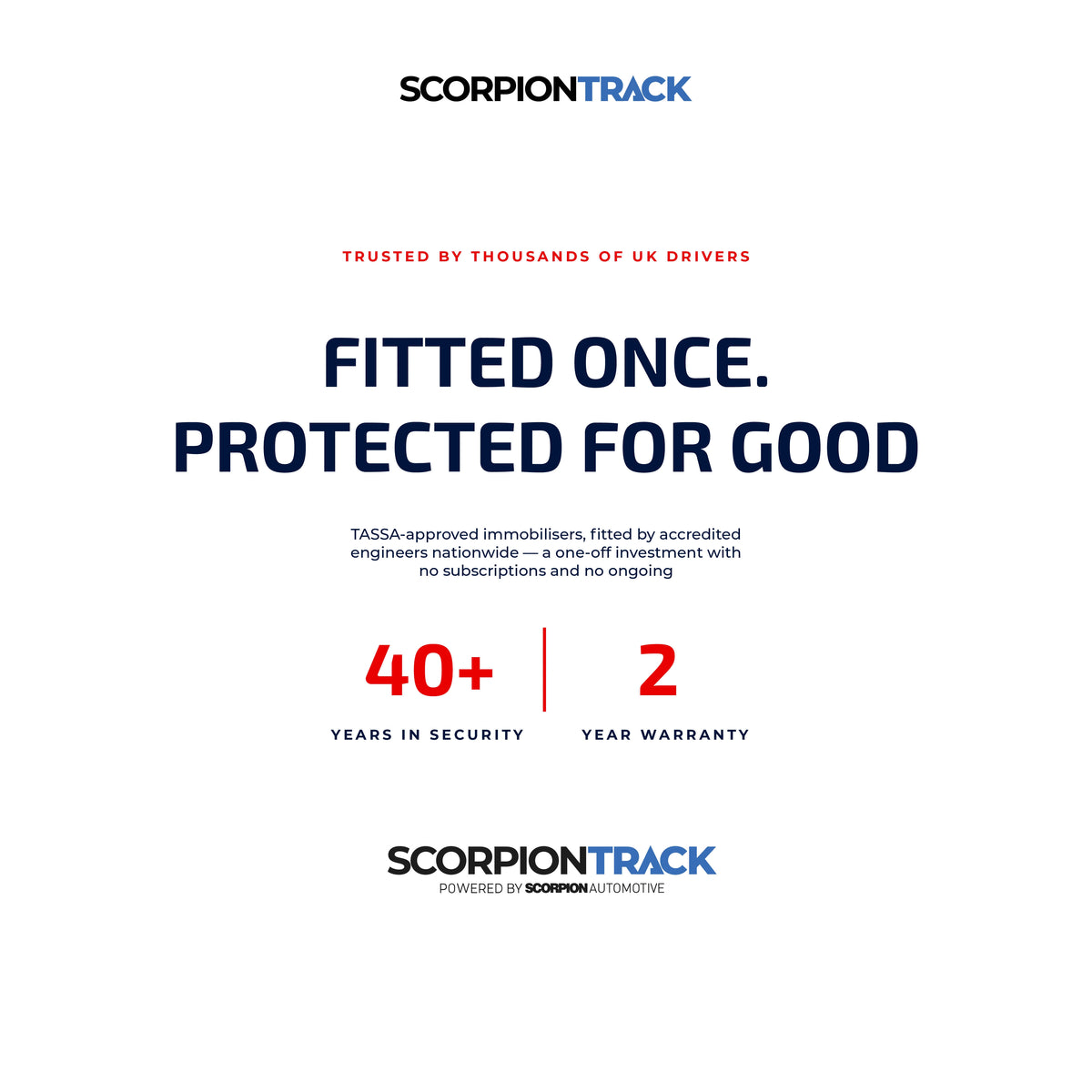 Scorpion X-Series Immobiliser 5 - Ghost Installations