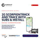 2G ScorpionTrack and Trace Subscription & Install - Ghost Installations