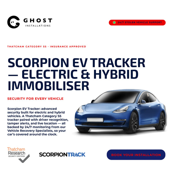 Scorpion EV Tracker - Ghost Installations