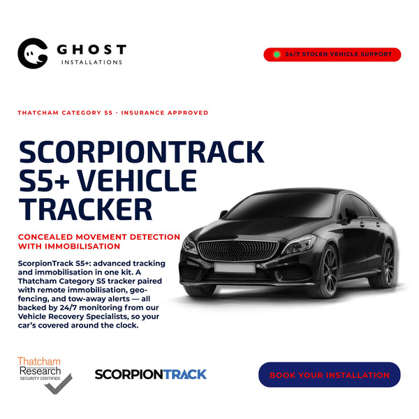ScorpionTrack S5 Plus Vehicle Tracker - Ghost Installations