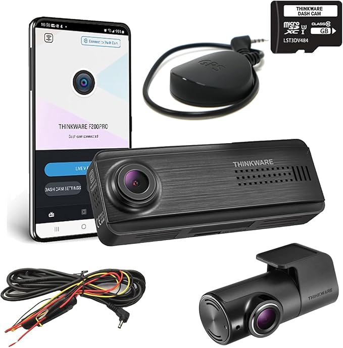 Thinkware F200 Pro Front & Rear Camera