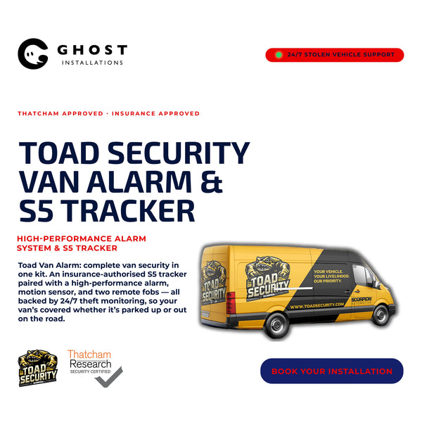 Toad Van Alarm - Ghost Installations